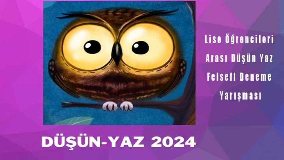 10.Türkiye  Geneli Liseler Arası Felsefi Deneme Yazma Yarışması